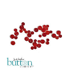 Just Another Button Company - Holly Berries - Button Basics  - Pack approx 35  