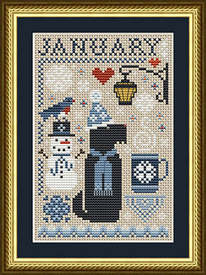 Scottie January Dog by Happiness Is Heartmade -   RRP £8.00