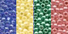 01005     Includes:- 00168 Sapphire, 02001 Pearl, 00561 Green, 02005 Dusty Rose by Mill Hill