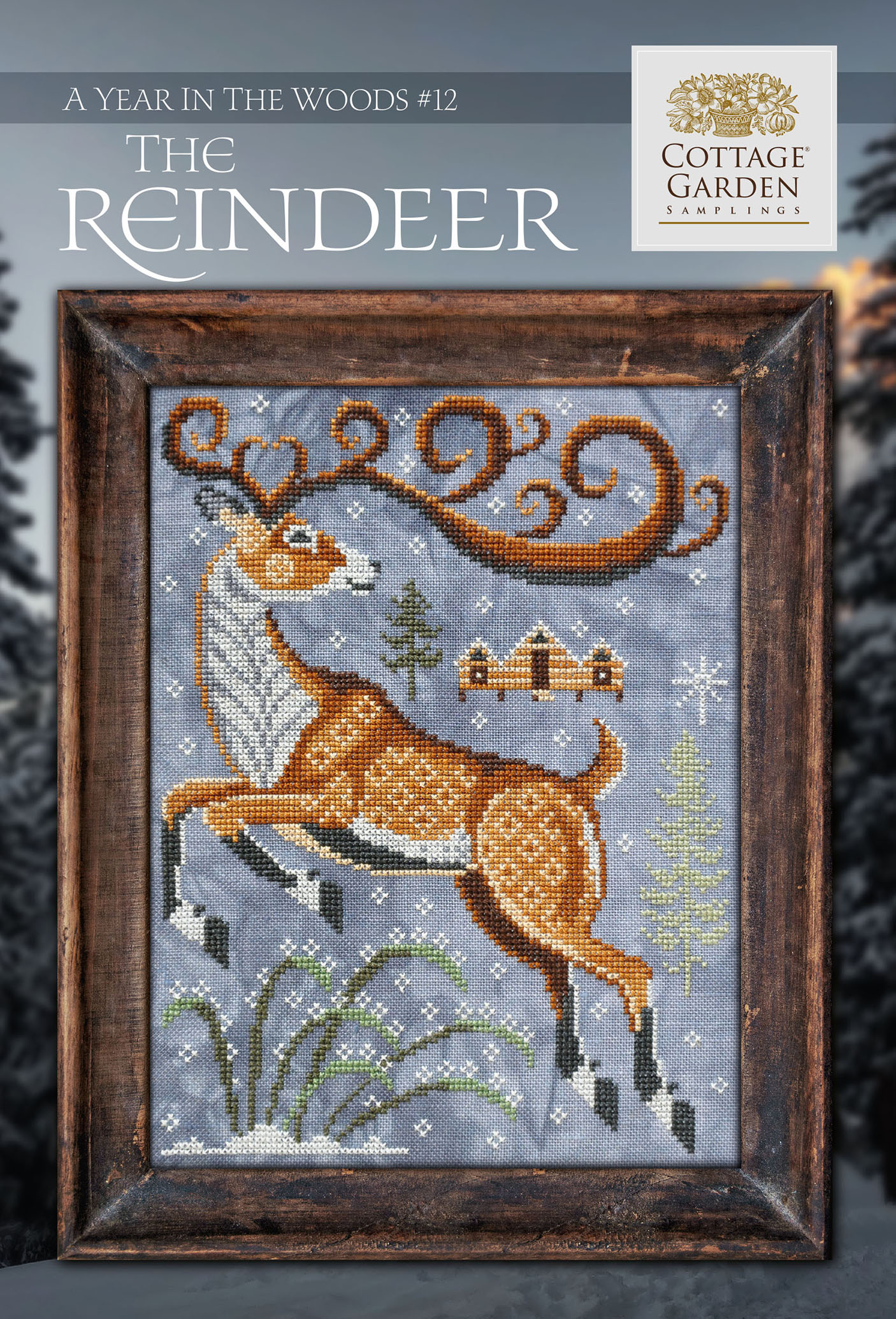 A Year in the Woods - Series 12 - The Reindeer by Cottage Garden Samplings