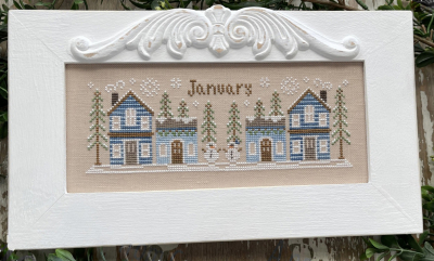 Country Cottage Needlework - 1 January - Mini Village  Series