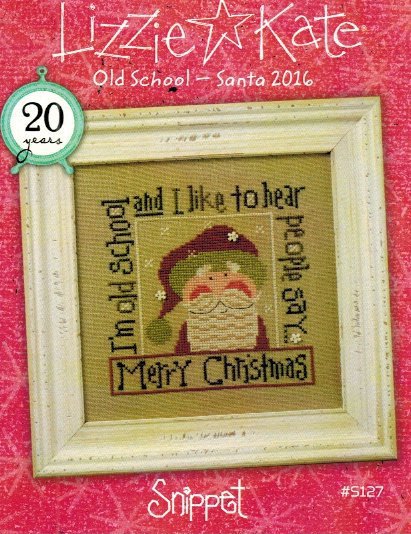 #S127 Old School - Santa 2016 by Lizzie Kate