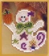 MHAH53 Ghostly Fun Ornament / Pin Kit by Mill Hill 