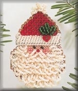 H115 Curly Ho Ho Ornament / Pin  Kit by Mill Hill