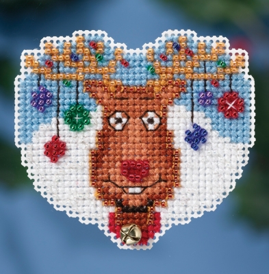 MH18-1631 Reindeer Games Ornament by Mill Hill 