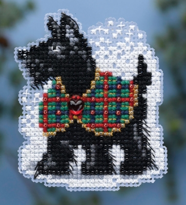 MH18-4306 Scottie Ornament by Mill Hill 