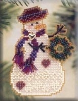 MHSC26 Wreath Snow Charmer Ornament  