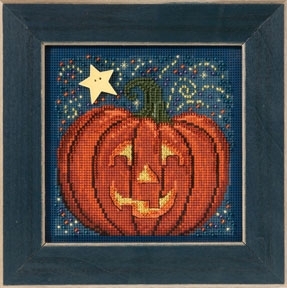 MH14-3206 Midnight Pumpkin by Mill Hill 