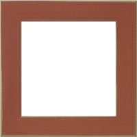 GBFRM13 Matte Rust Frame 8"X 8".   by Mill Hill