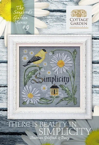  Song birds Garden - Series 9 There Is Beauty In Simplicity by Cottage Carden Samplings 