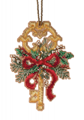 MH19-2113 Winter Key  - Antique Keys Trilogy by Mill Hill
