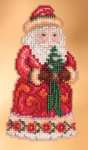 JS20-3102 Christmas Cheer Santa by Mill Hill 