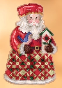 JS20-3104 Cozy Christmas Santa by Mill Hill 