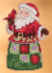 JS20-3106 Festival Friends Santa by Mill Hill 