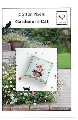 Cotton Pixels - Gardener's Cat