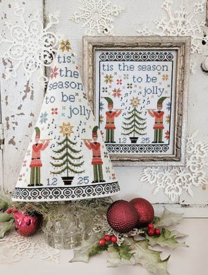 Hello From Liz Mathews - Eleventh Day Of Christmas Sampler And Tree  