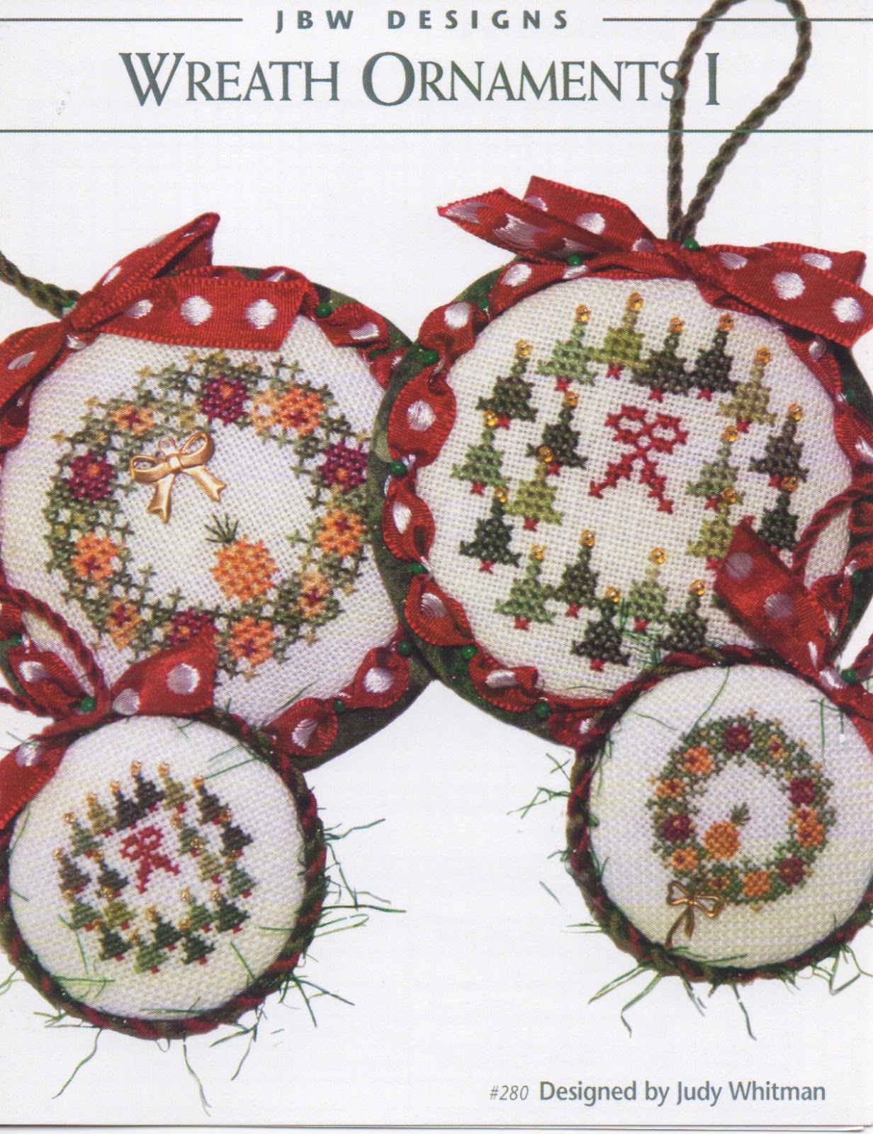 #280 Wreath Ornaments I  by JBW Designs