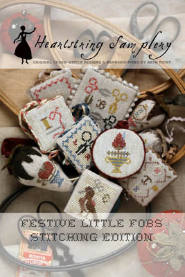 Festive Little Fobs Three - Stitching Edition by Heartstring Samplery 