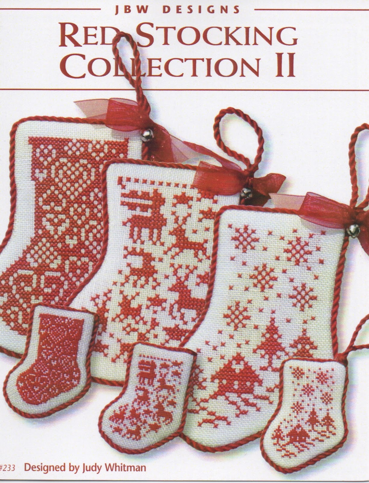 #233 Red Stocking Collection II   by JBW Designs