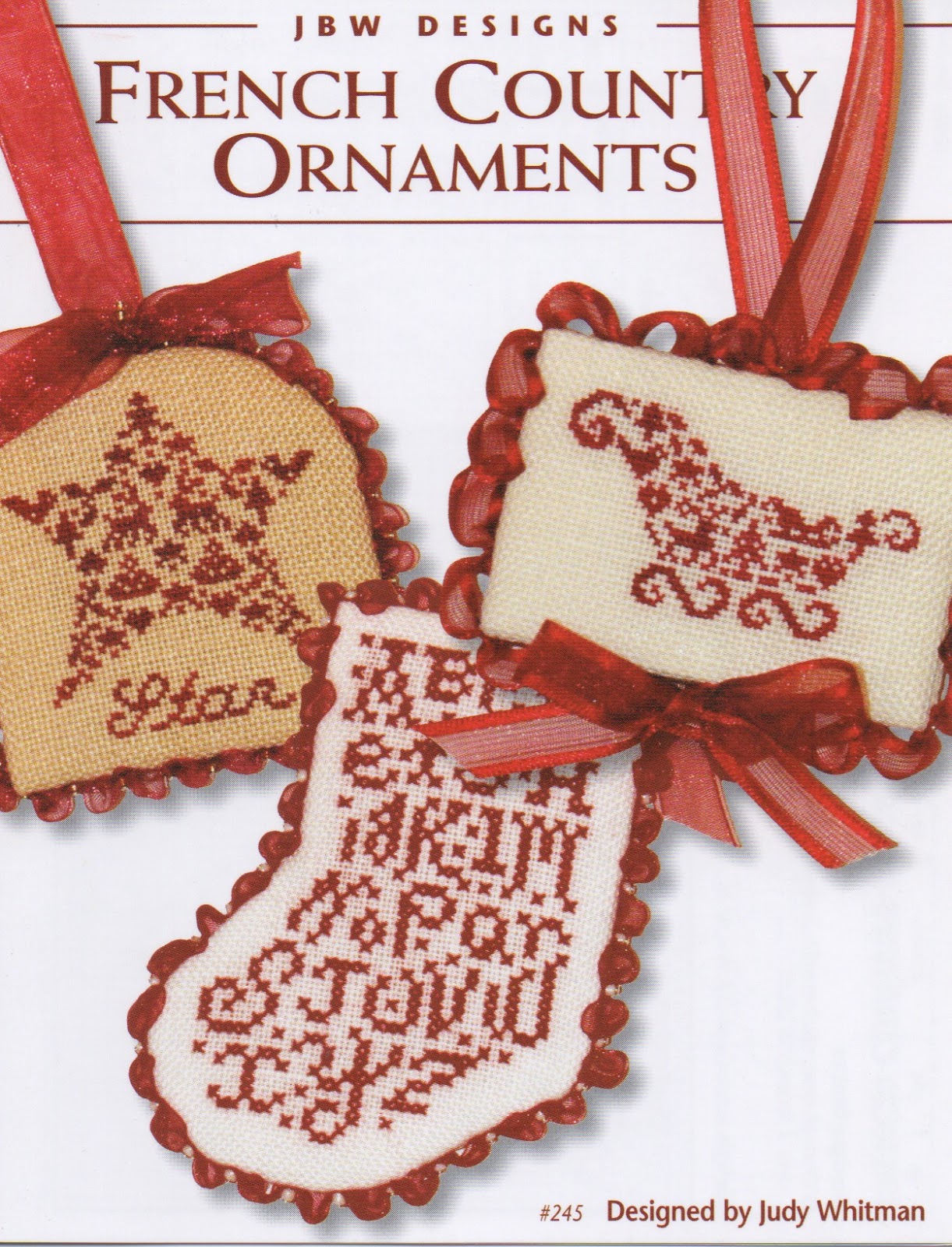 #245 French Country Ornaments by JBW Designs