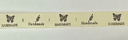 Cotton Tape Ribbon - Handmade Butterfly's and leaves  by  Sew Cool 