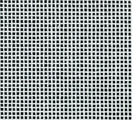 White 12 Threads per inch  Single Mesh Canvas Per Metre 100cm x 100cm