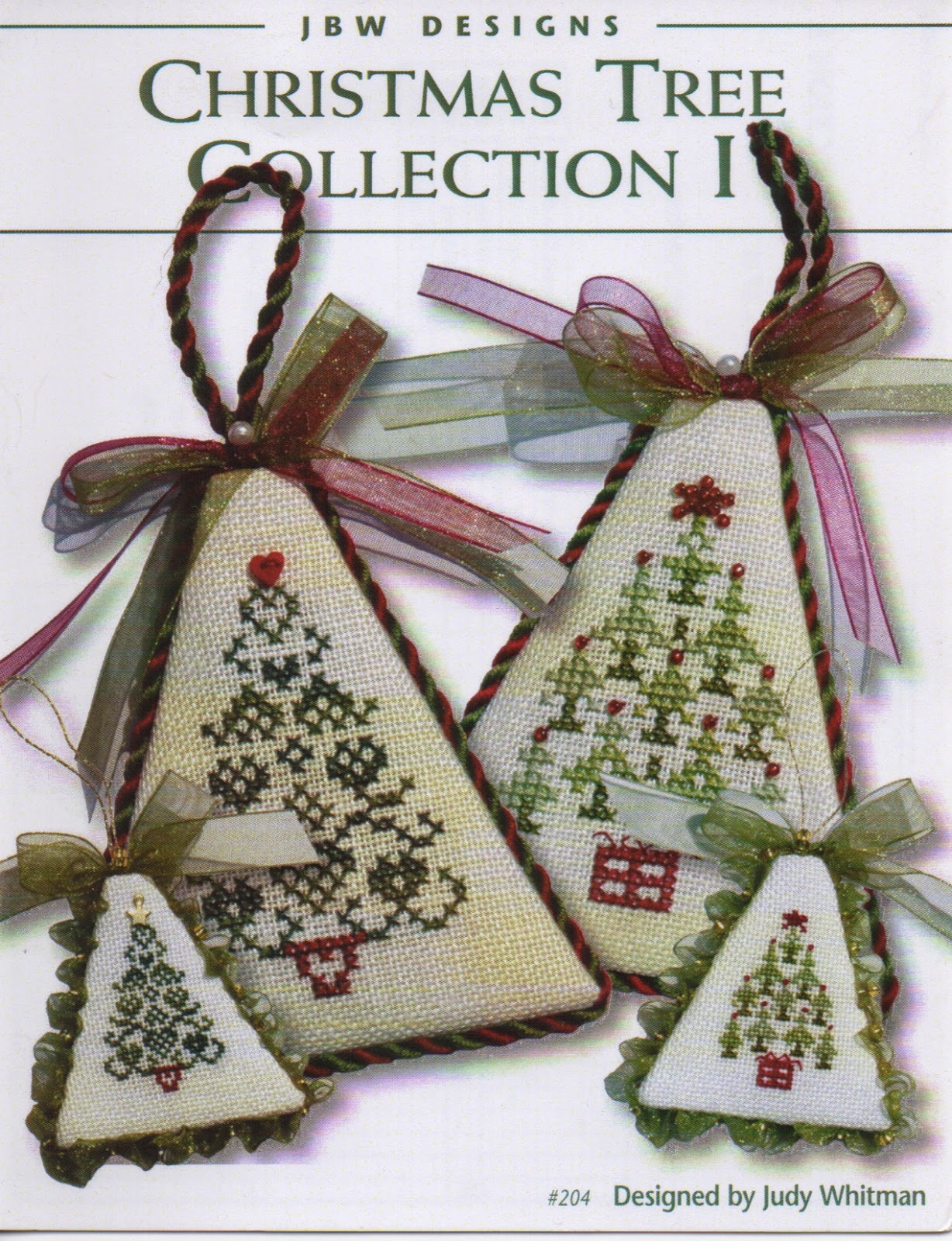 #204 Christmas Tree Collection I Heart  by JBW Designs
