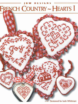 #248 French Country Hearts I by JBW Designs