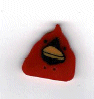 1130 Nesting Cardinal  by Just Another Button Company 