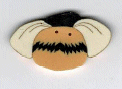 1173.L Large Country Bee by Just Another Button Company