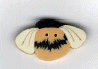 1173.S Small Country Bee by Just Another Button Company