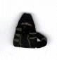  1138.S  Small Very Black Cat   by Just Another Button Company