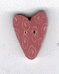 nh1048.M Medium Rose Nancy's Heart : by Just Another Button Company