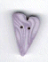 3344.M Medium Light Lilac Velvet Heart : by Just Another Button Company