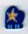 4421.S Small Blue Mitten by Just Another Button Company