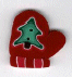 4423.L Large Red Mitten by Just Another Button Company