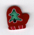 4423.S Small Red Mitten  by Just Another Button Company