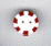 4415.S Small Red Peppermint  by Just Another Button Company