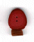 4427.S Small Red Bulb by Just Another Button Company