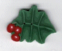 4447.L Large Holly by Just Another Button Company