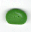 4464.C Large Green Jellybean by Just Another Button Company
