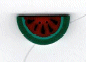 2201.S Small Red Half Watermelon by Just Another Button Company