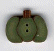 2242.T Tiny Green Pumpkin  by Just Another Button Company