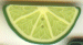 2257.M Medium Half Lime Slice by Just Another Button Company