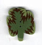 2260.L Large Three Leaf Clover by Just Another Button Company