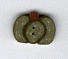 2293.T Tiny Green Wild Pumpkin  by Just Another Button Company