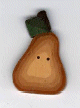 2296.L Large Pear by Just Another Button Company