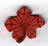 2273.L  Large Orange Maple Leaf by Just Another Button Company
