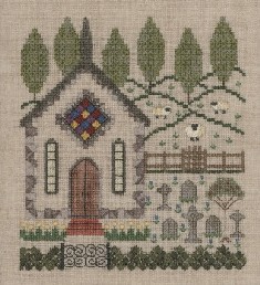 Old Stone Church by Elizabeth's Needlework Designs