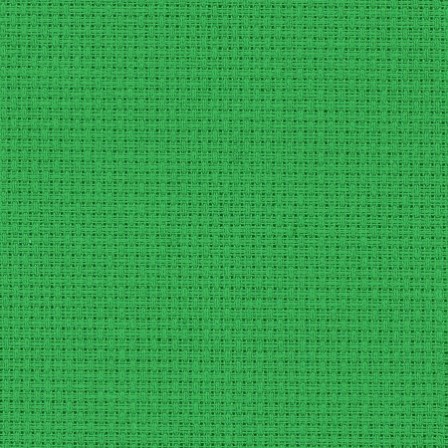 Christmas Green : 14 count Aida : Zweigart : Half Metre 50cm x 130cm 